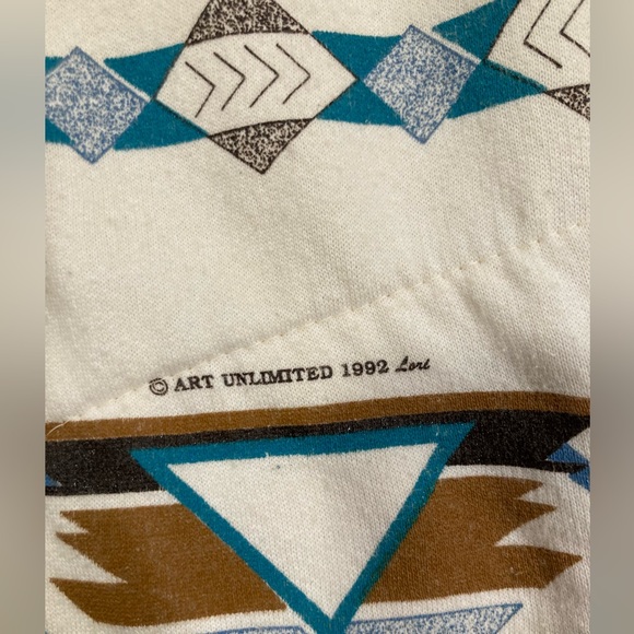 Vintage Art Unlimited 1992 Lori Sweater Made in the USA Large - Picture 4 of 5